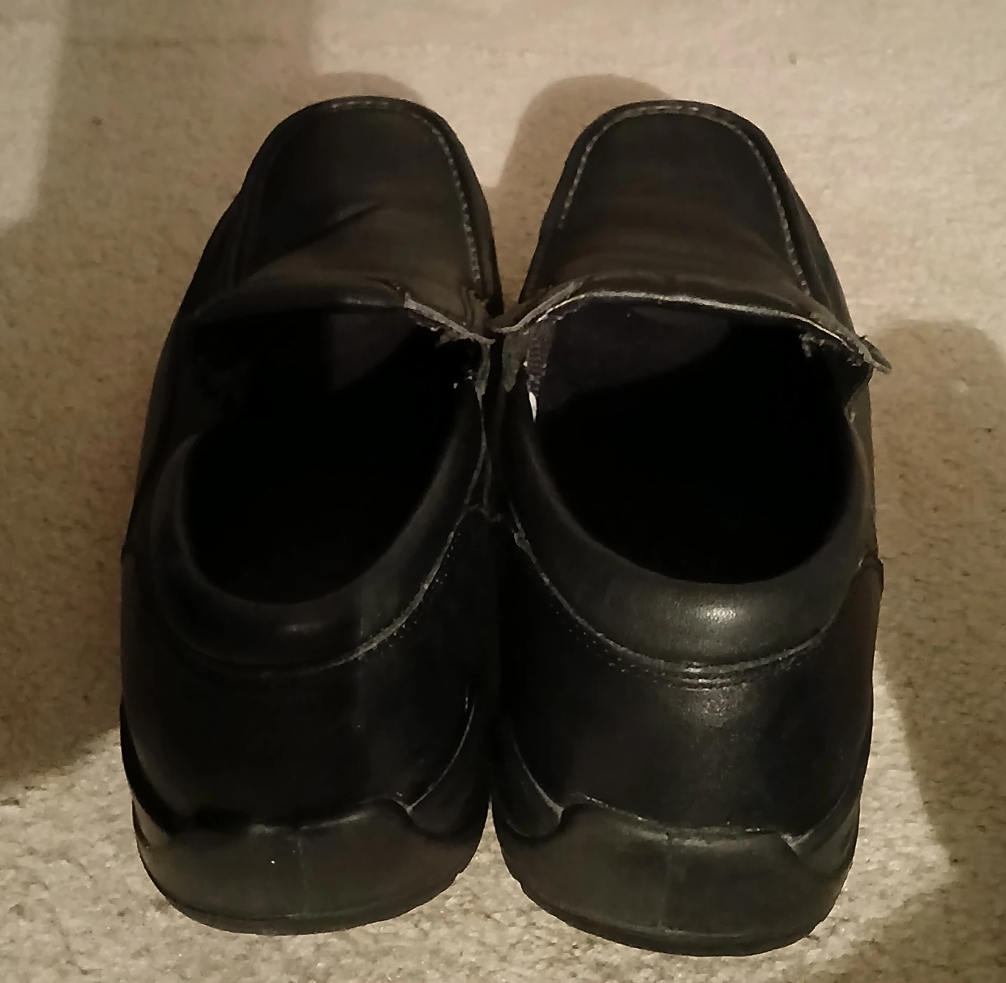 Florsheim Black Dressy Men Safety Shoes. Size 10.5. - photo 4