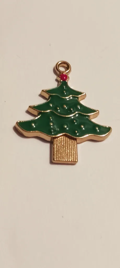 Christmas Tree 🎄Enamel  Charm Pendant image indicator(2)