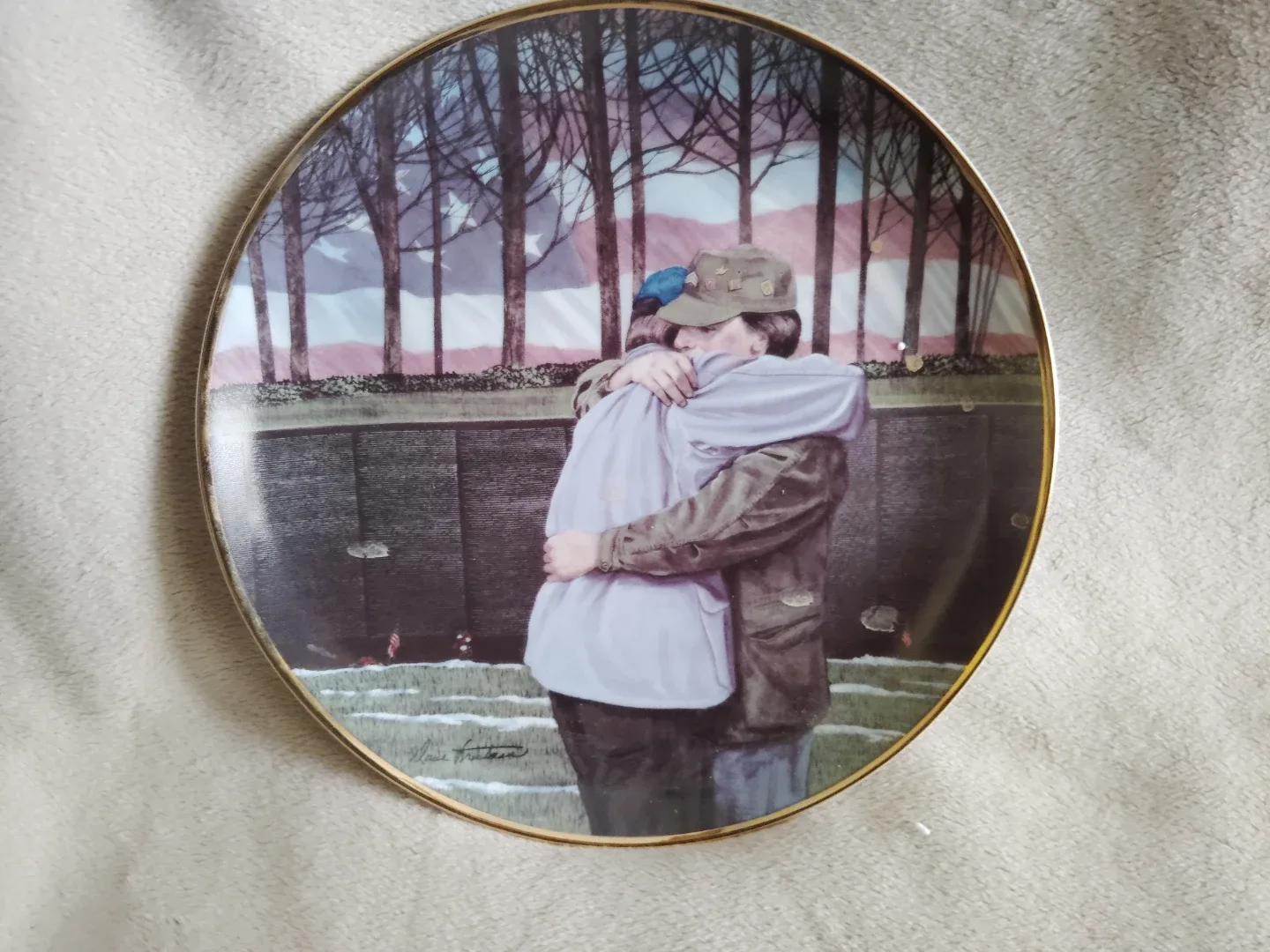 Heroes Reunited Plate by Dave Grossman image indicator(2)