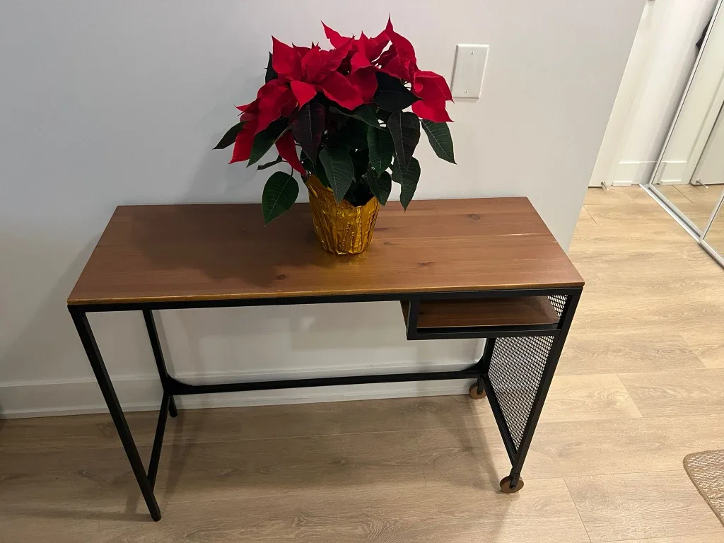 Ikea Wood and Metal Desk image indicator(2)