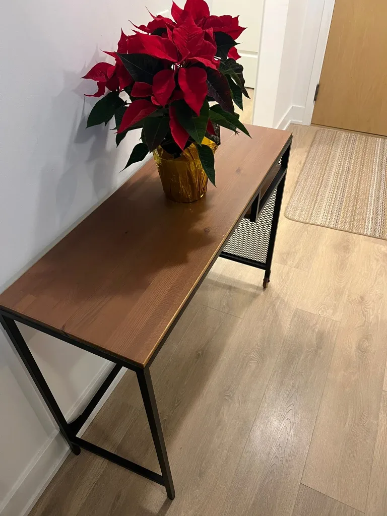 Ikea Wood and Metal Desk image indicator(3)