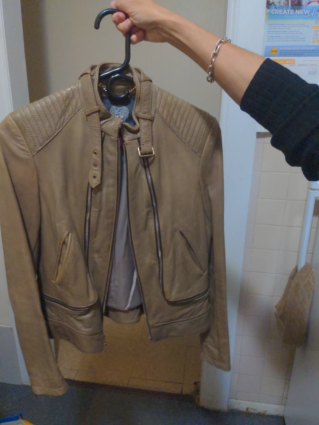 Vince Camuto Leather Jacket
