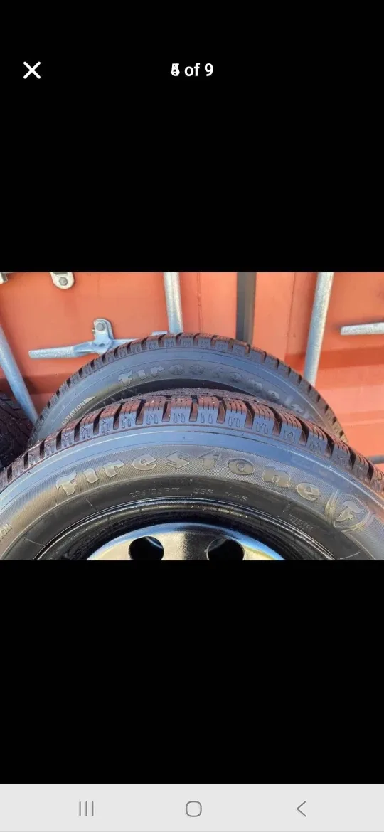 Set of 4 FIRESTONE Winter Tires + Rims 235/55R17 image indicator(3)