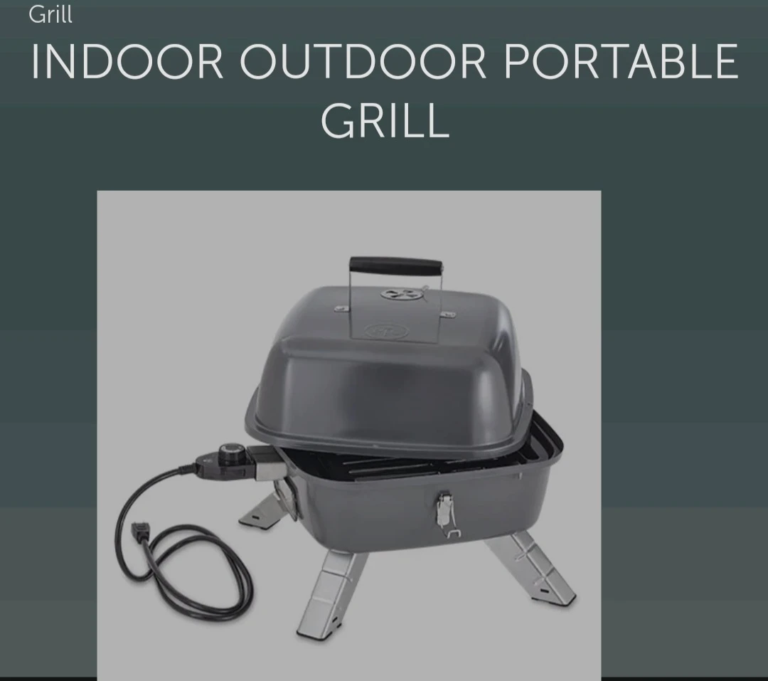 Pampered Chef Indoor Outdoor Portable Grill - photo 3