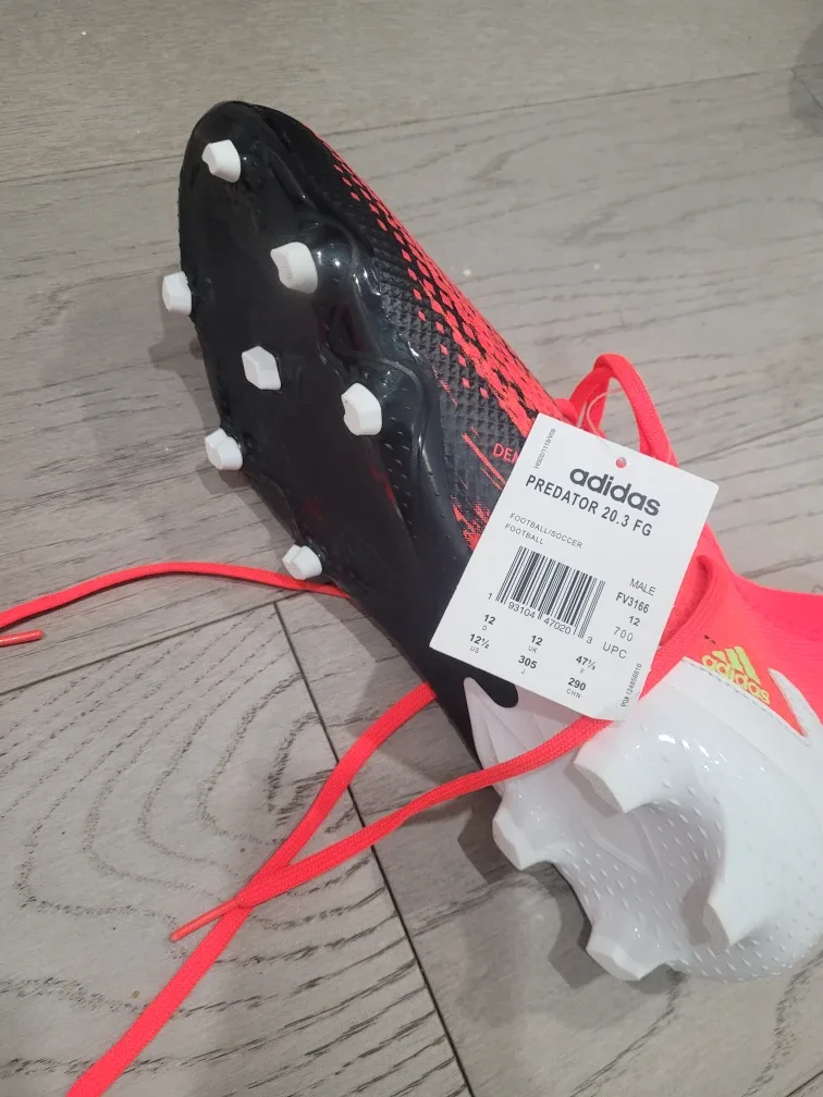 Adidas Predator 20.3 FG Soccer Cleats US 12 image indicator(3)