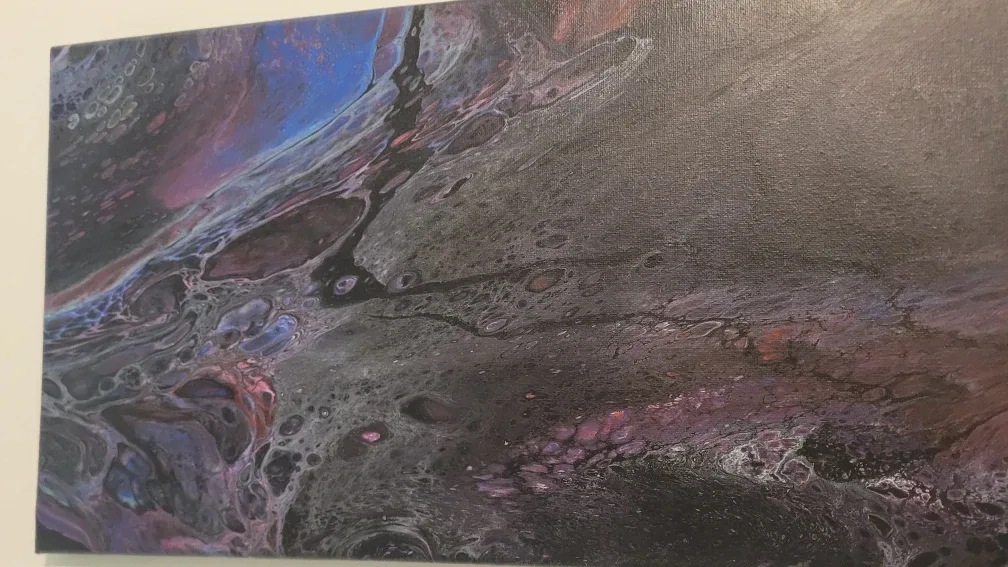 Abstract Fluid Art Canvas Painting image indicator(2)