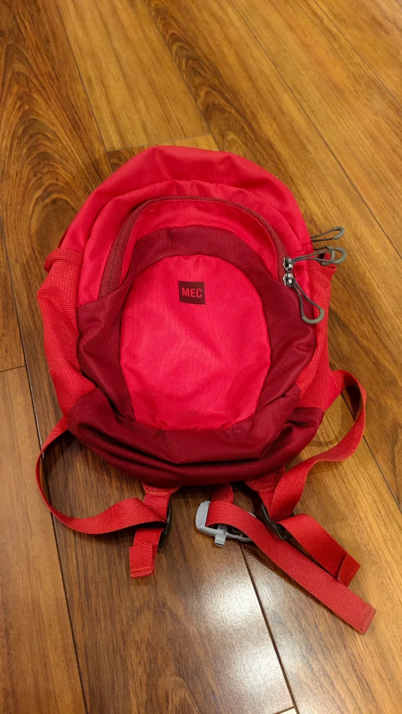 MEC Red Backpack