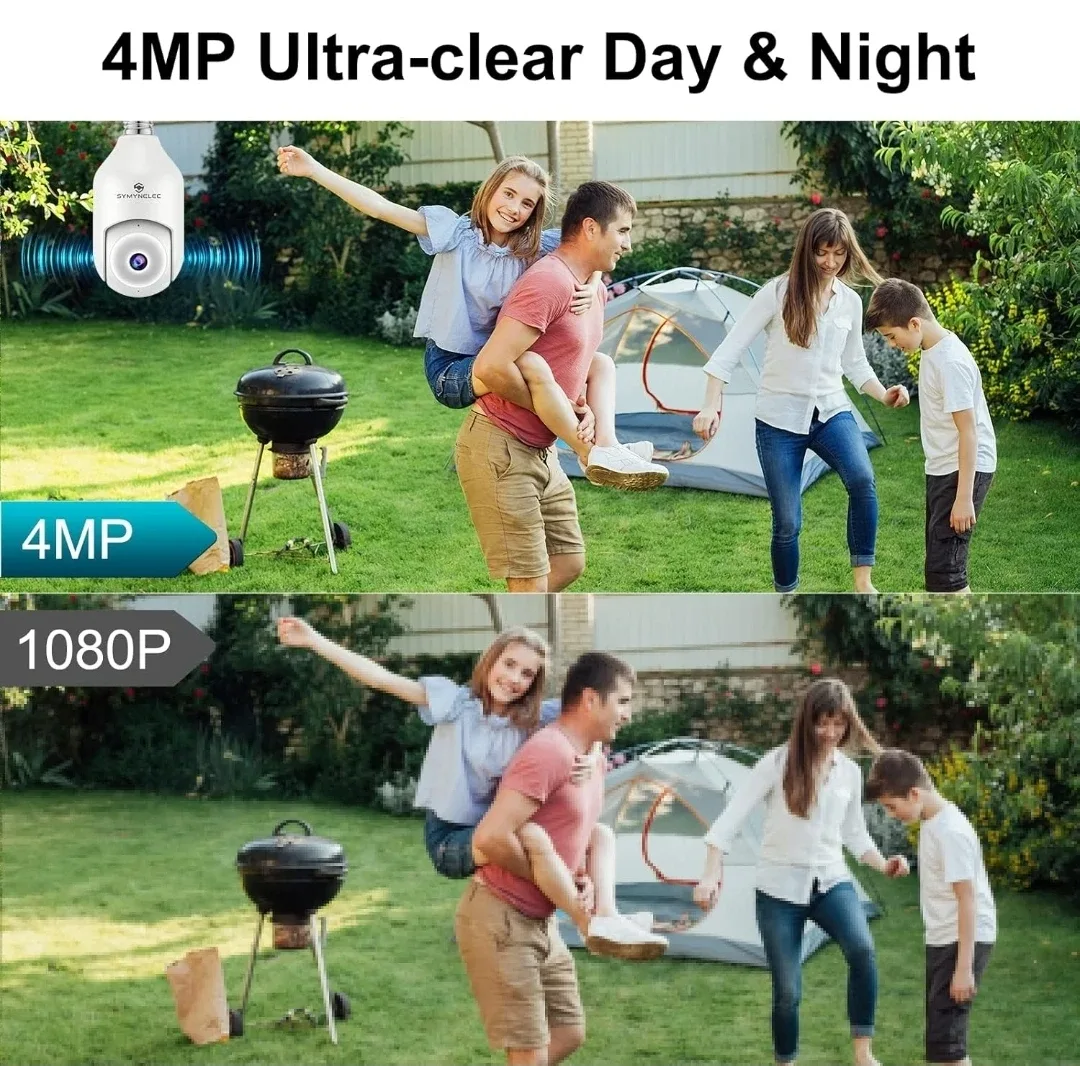 Light Bulb Security Camera - 2 Pack image indicator(6)