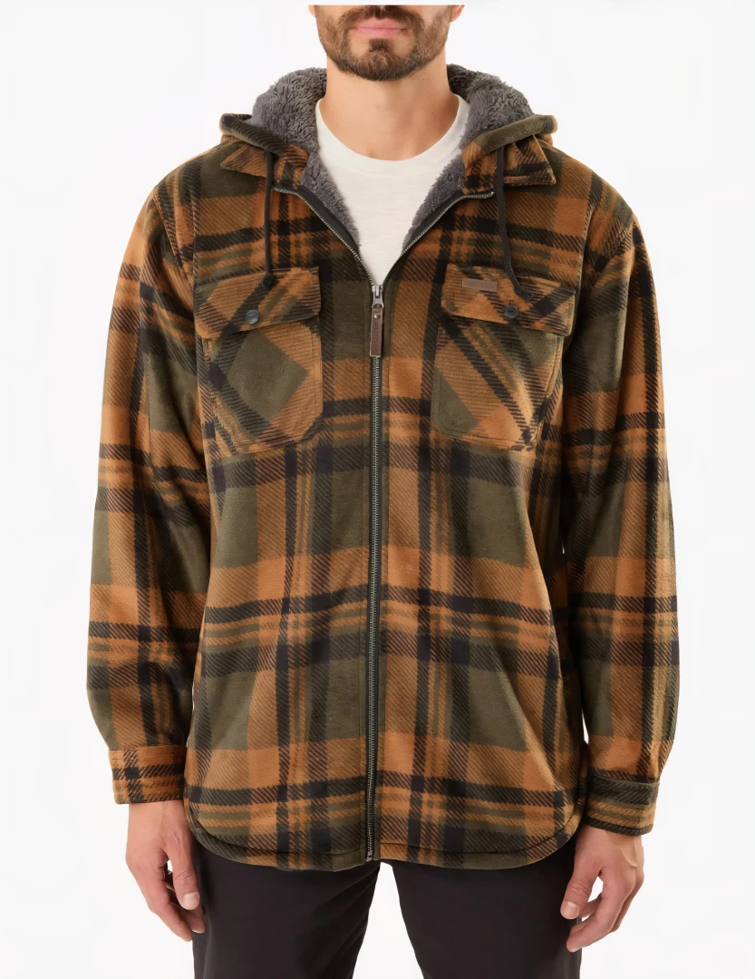 Smith's Sherpa-Lined Hooded Jacket Large