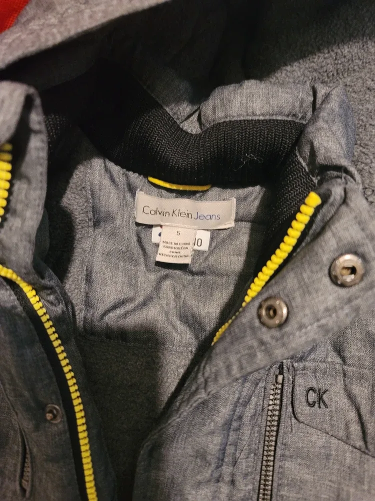 Calvin Klein Jeans Kids' Hooded Jacket - Size 5 image indicator(2)