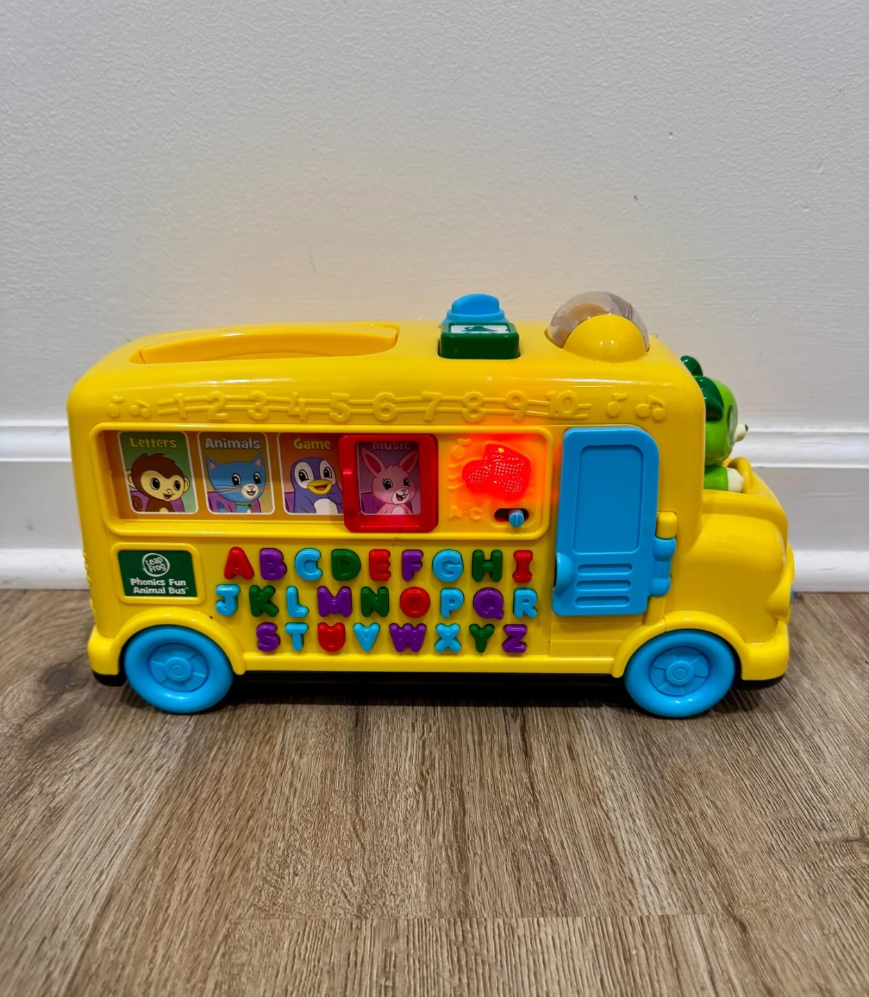 LeapFrog Phonics Fun Animal Bus - Yellow
