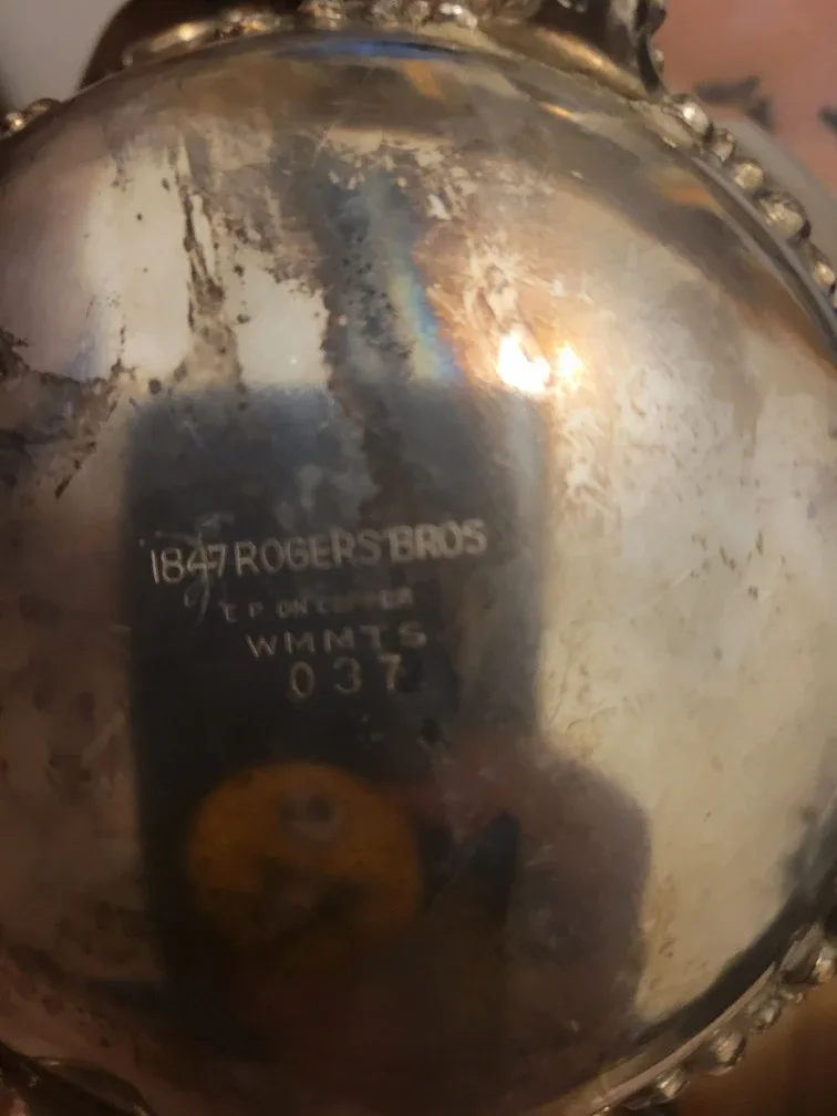 1847 Rogers Bros Silver Plated Tea Set image indicator(3)