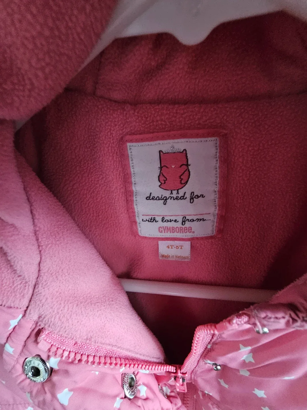 Gymboree & George Girls Puffer Coat Size 4T-5T image indicator(3)