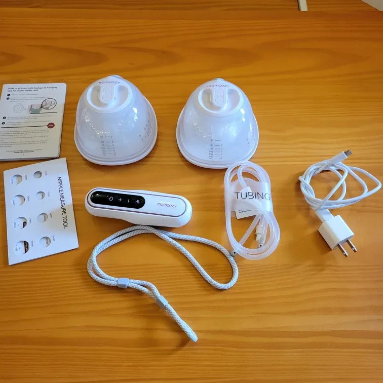 Momcozy Hands Free Ultra-Light V2 Breast Pump image indicator(7)