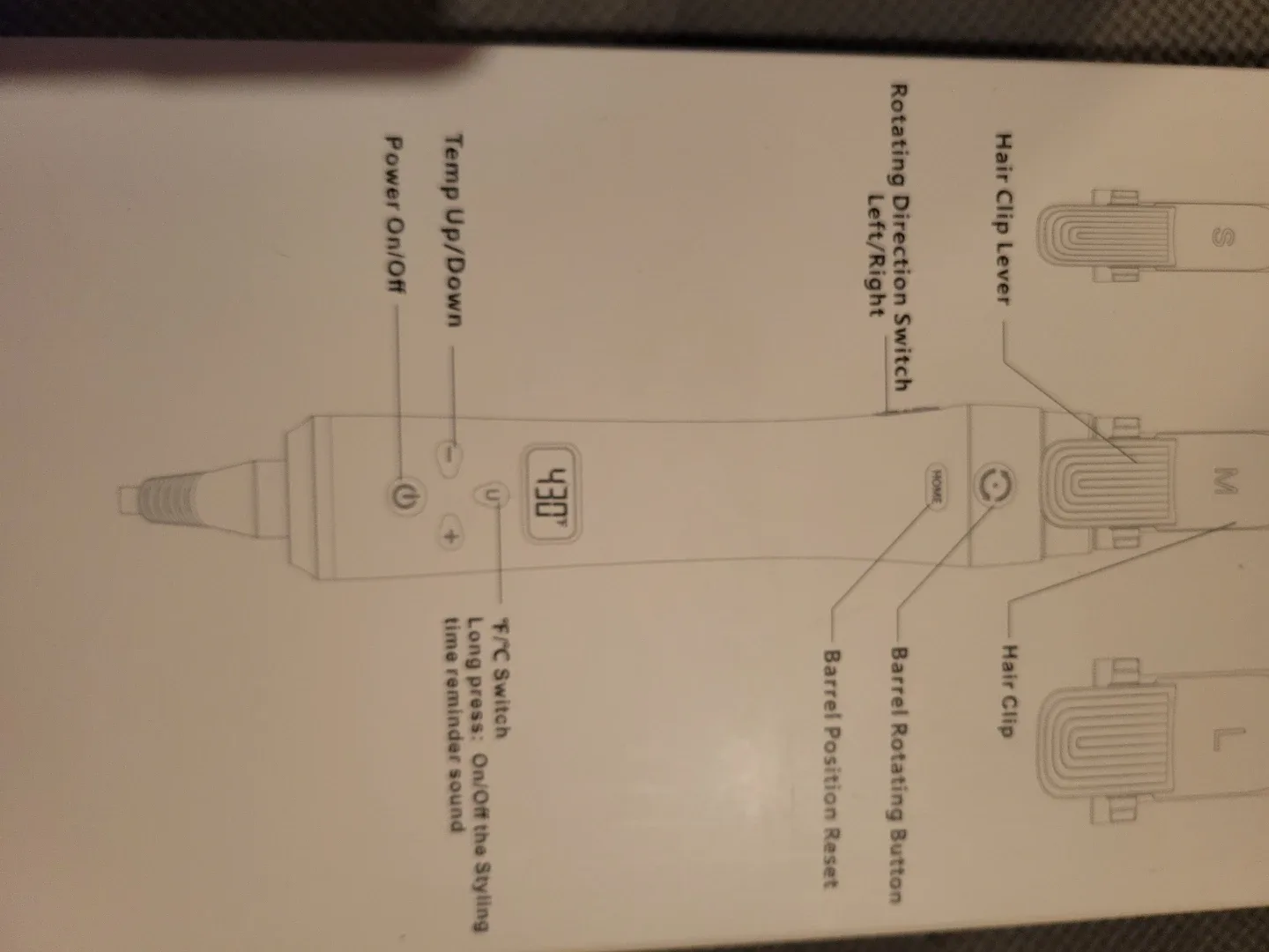 3 in 1 Auto Rotating Curling Iron image indicator(8)