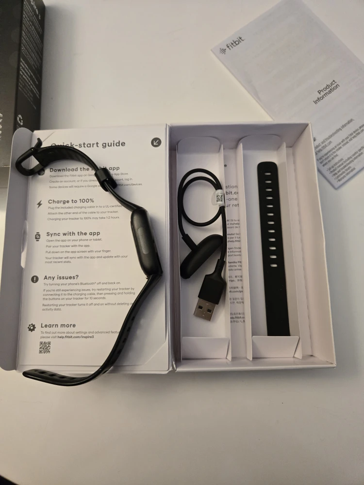 New Fitbit Inspire 3 Health & Fitness Tracker - Black - photo 4