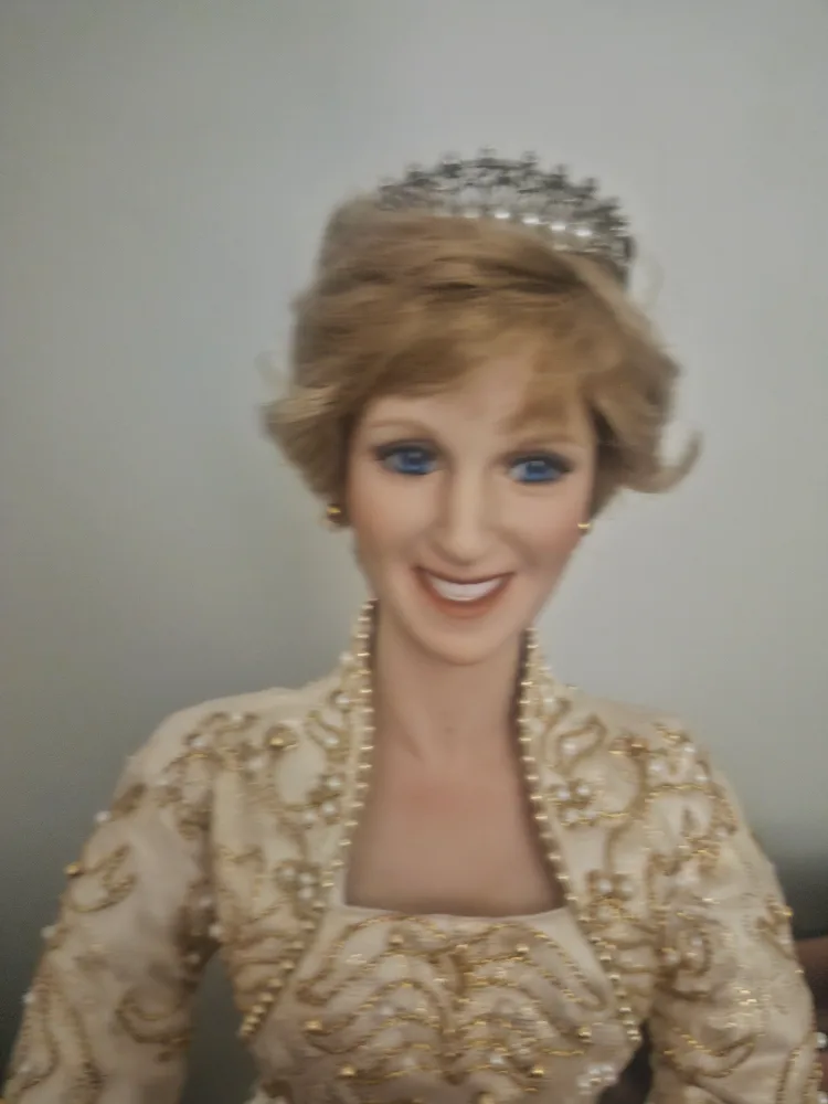 Princess Diana Porcelain Doll image indicator(2)
