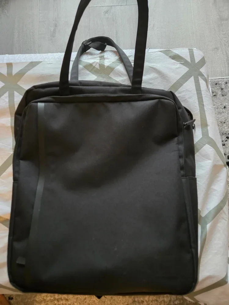 Herschel Black Backpack Tote image indicator(3)