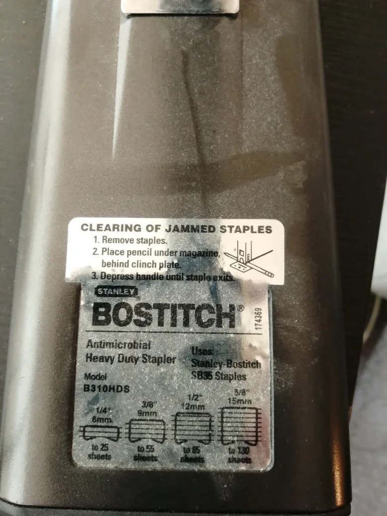 Bostitch B310HDS Heavy Duty Stapler