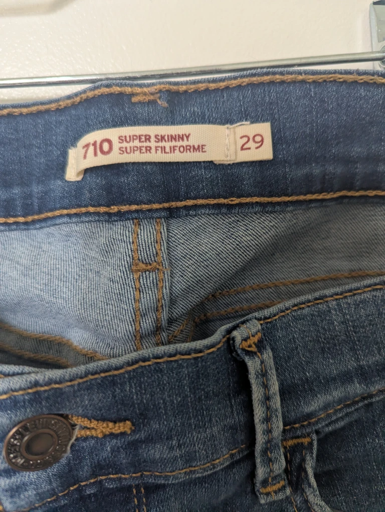 Levi's 710 Super Skinny Jeans, Size 29 - photo 4