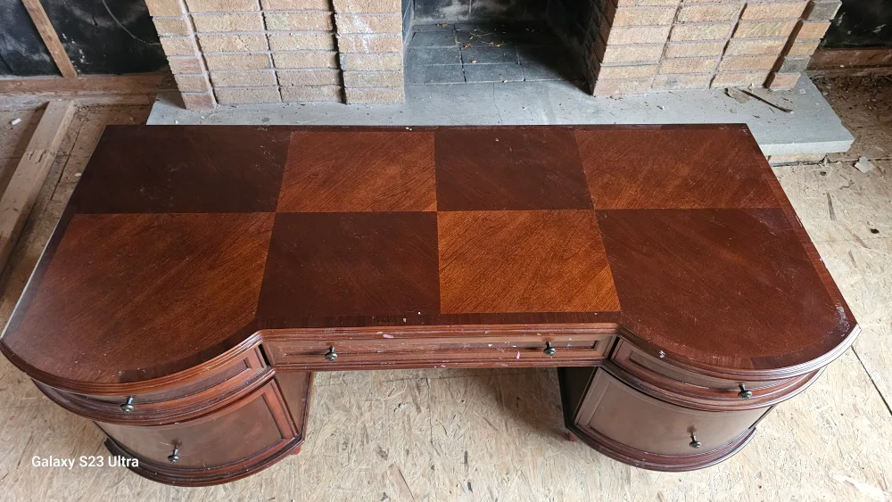 Bombay, Wooden Desk. image indicator(3)