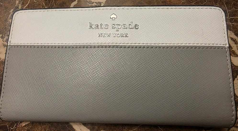 Kate Spade Wallet - Grey & White image indicator(2)