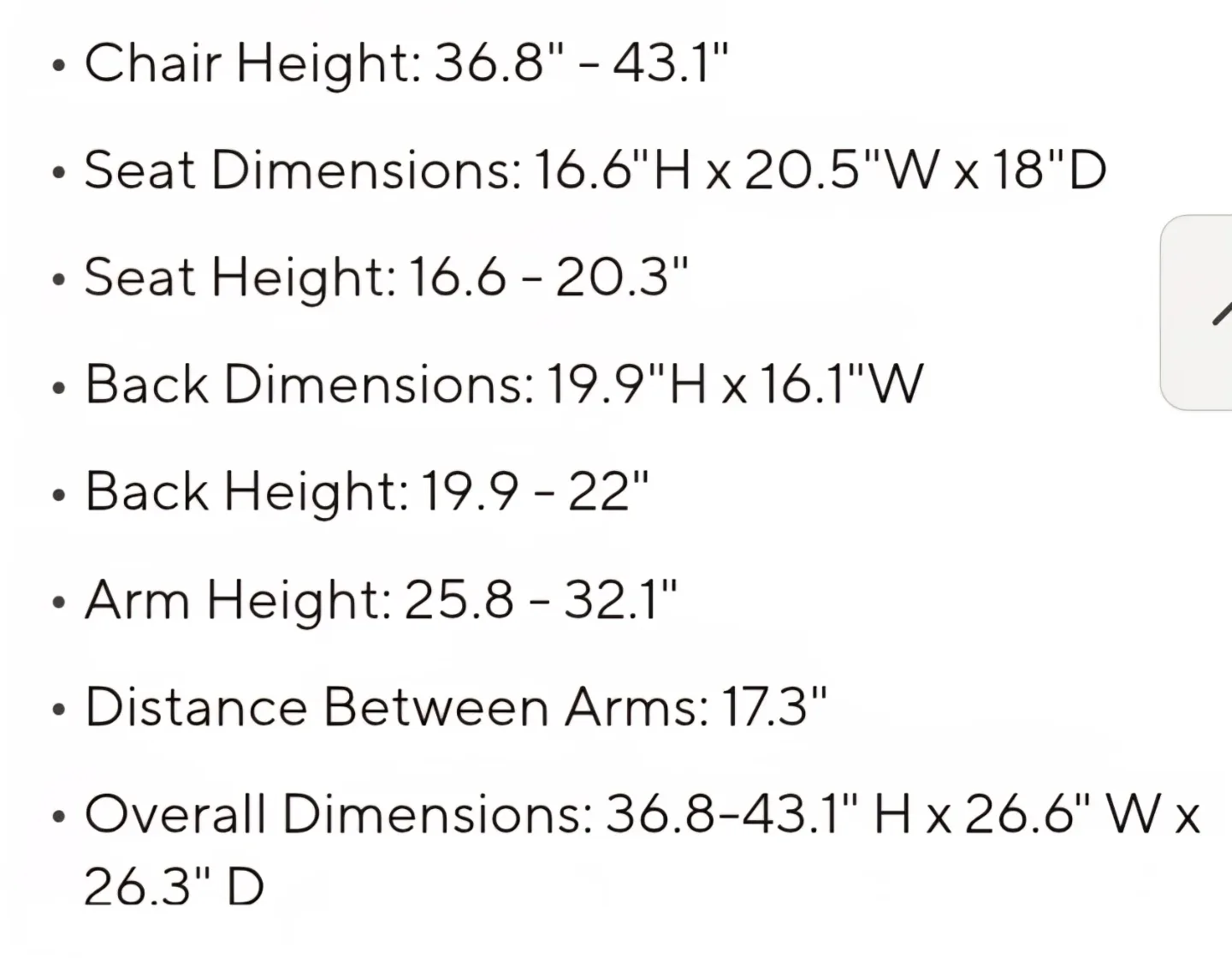Adjustable, Comfortable Office Chair image indicator(3)