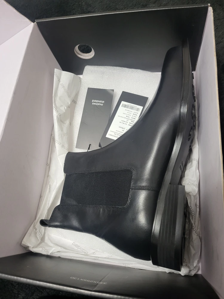 Musinsa Standard Chelsea Boots - Black - Size 275mm - photo 2