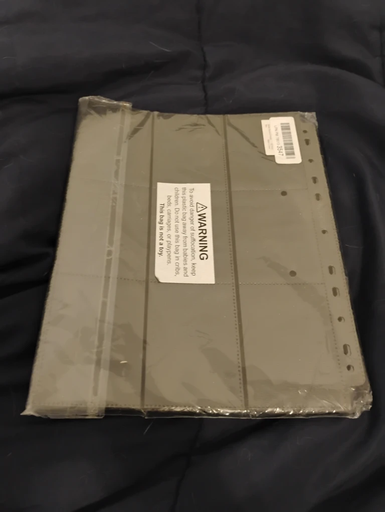 Pokemon card tcg Binder Pages 9 socket 20pages