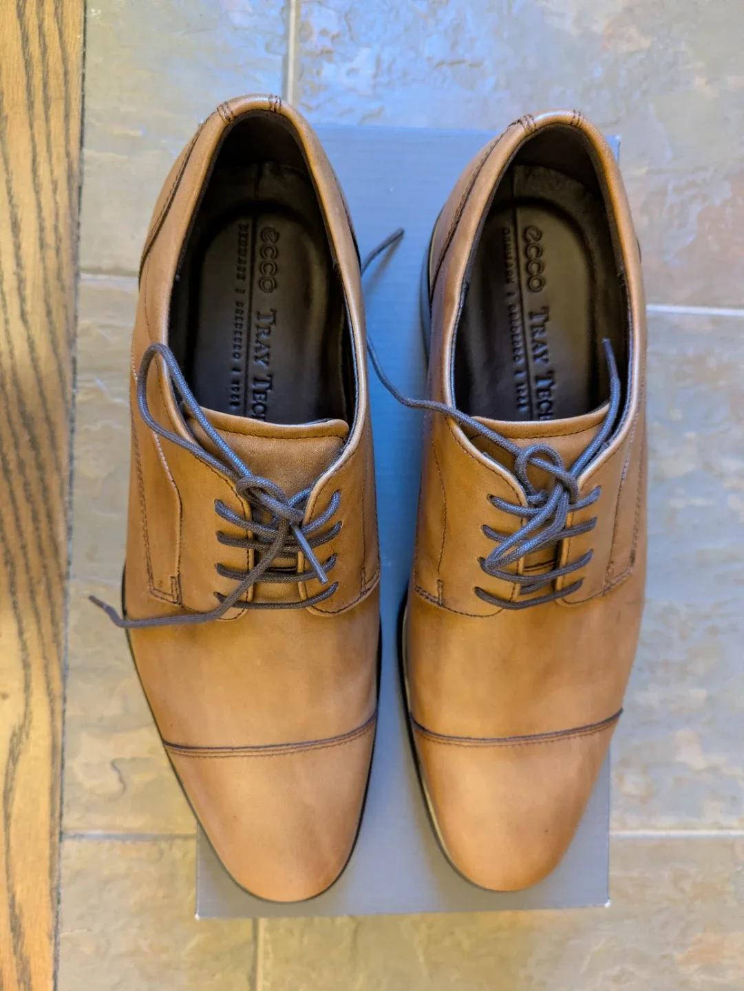 Ecco Tray Tec Dress Shoes, Size 12 image indicator(2)