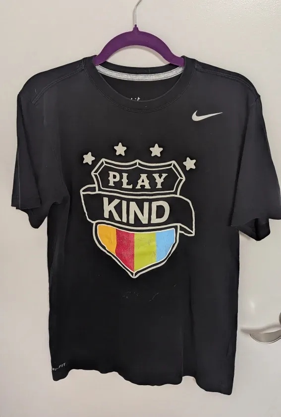 Nike Dri-FIT Black Play Kind T-Shirt - Men's Small