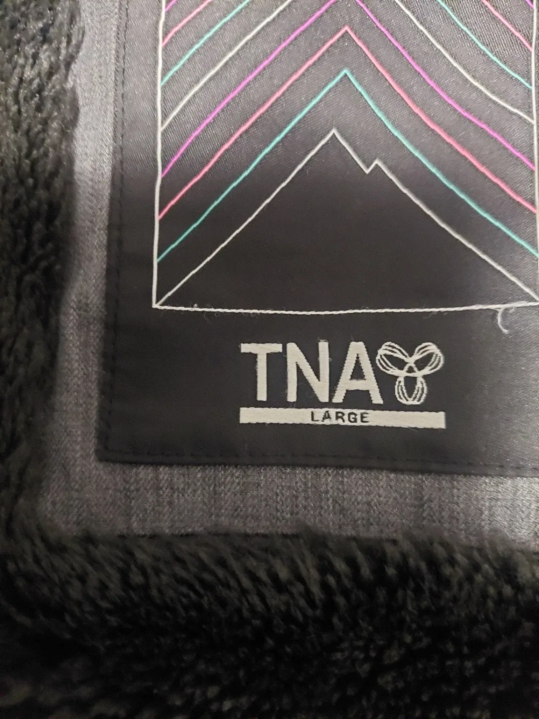 TNA Grey Winter Coat Large image indicator(6)