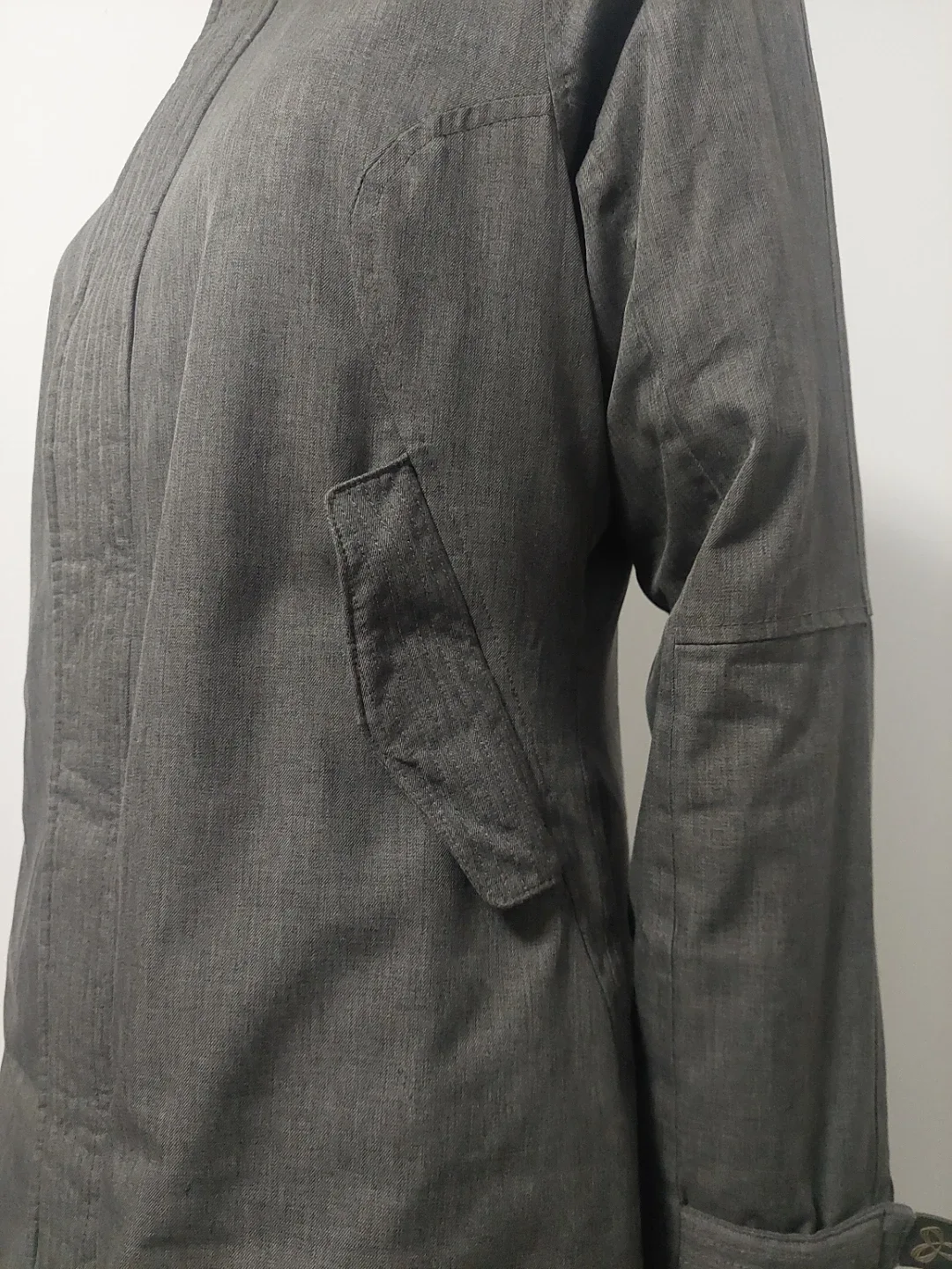 TNA Grey Winter Coat Large image indicator(8)