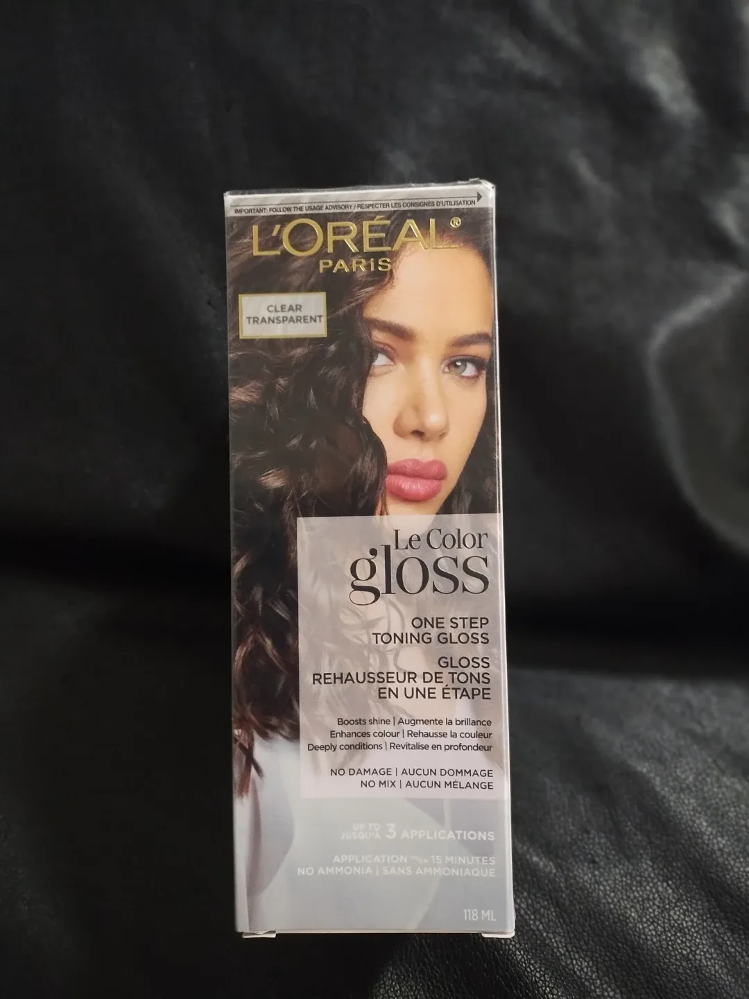 3 boxes L'Oreal Le Color Gloss - Clear transparent hair glaze