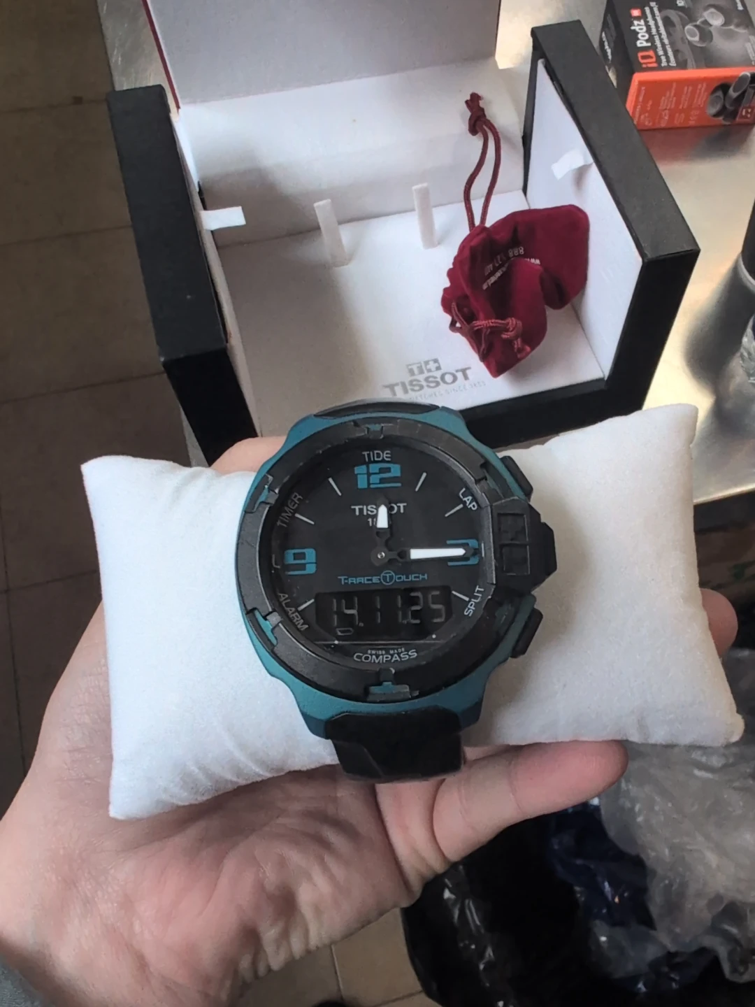 Tissot T-Touch Watch with Box - photo 3