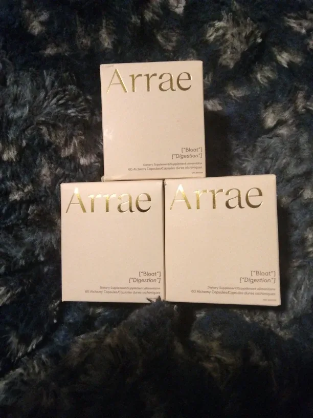 Arrae Bloat & Digestion Capsules (3 boxes)