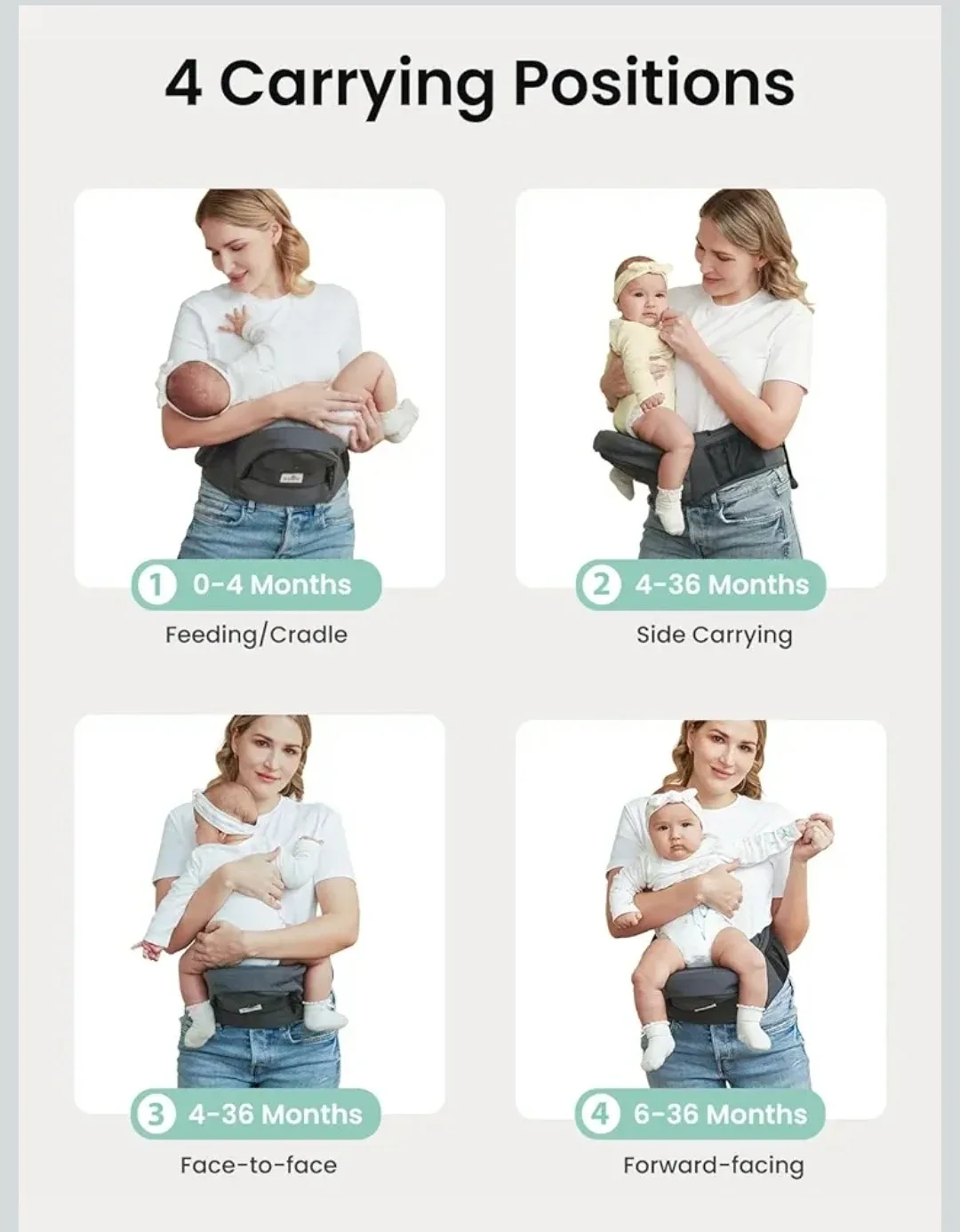 Hip Seat Baby Carrier image indicator(4)
