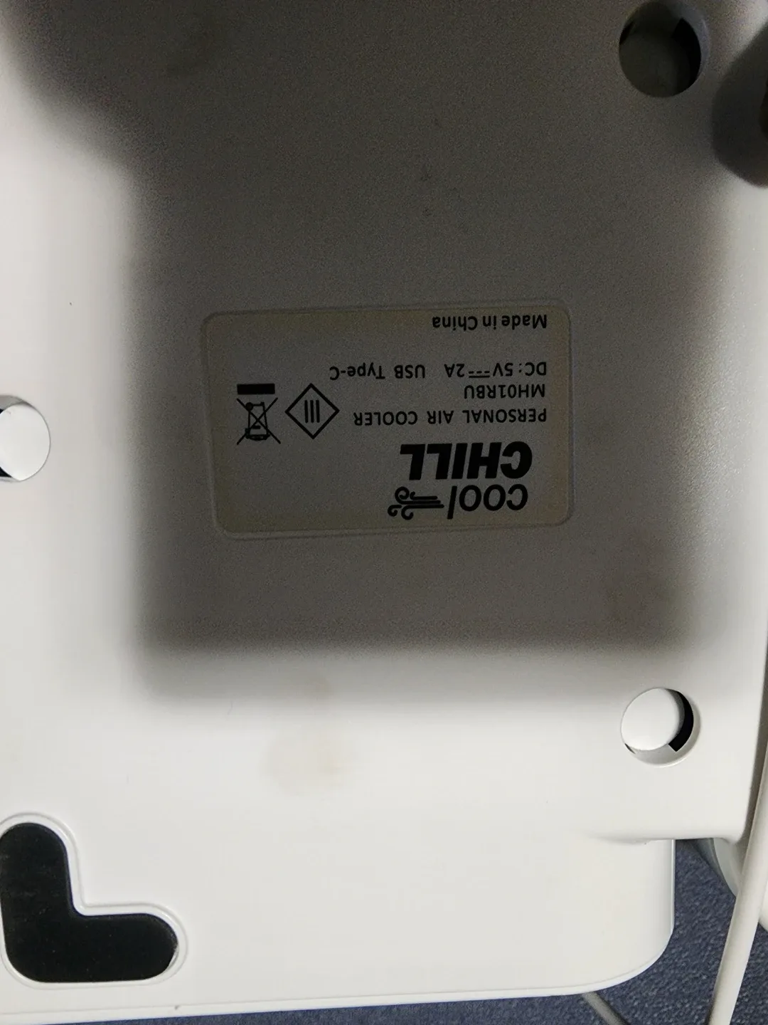 Cool Chill Personal Air Cooler MH01RBU image indicator(3)