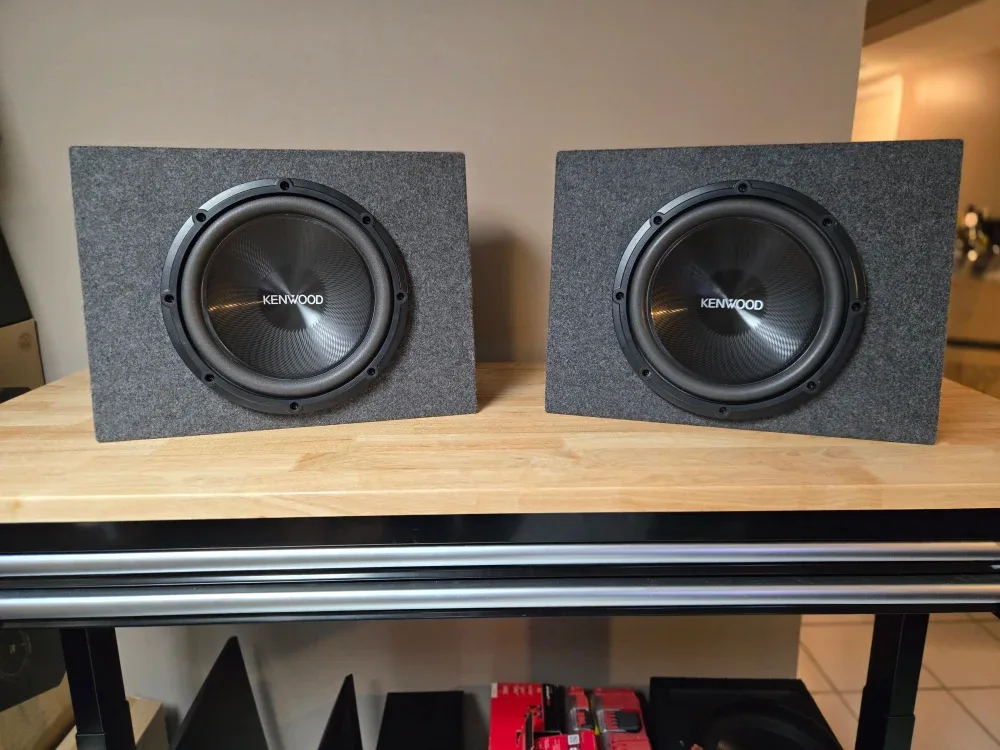 12” Kenwood subwoofes with Slim Sealed Enclosures image indicator(2)