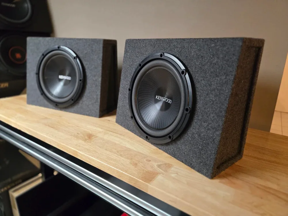 12” Kenwood subwoofes with Slim Sealed Enclosures image indicator(3)