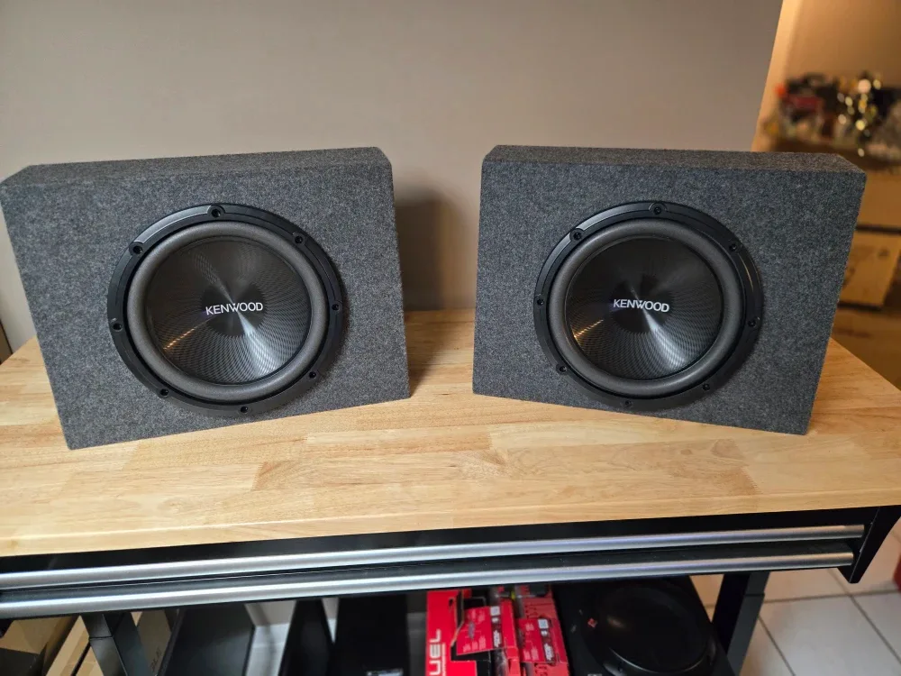 12” Kenwood subwoofes with Slim Sealed Enclosures image indicator(4)