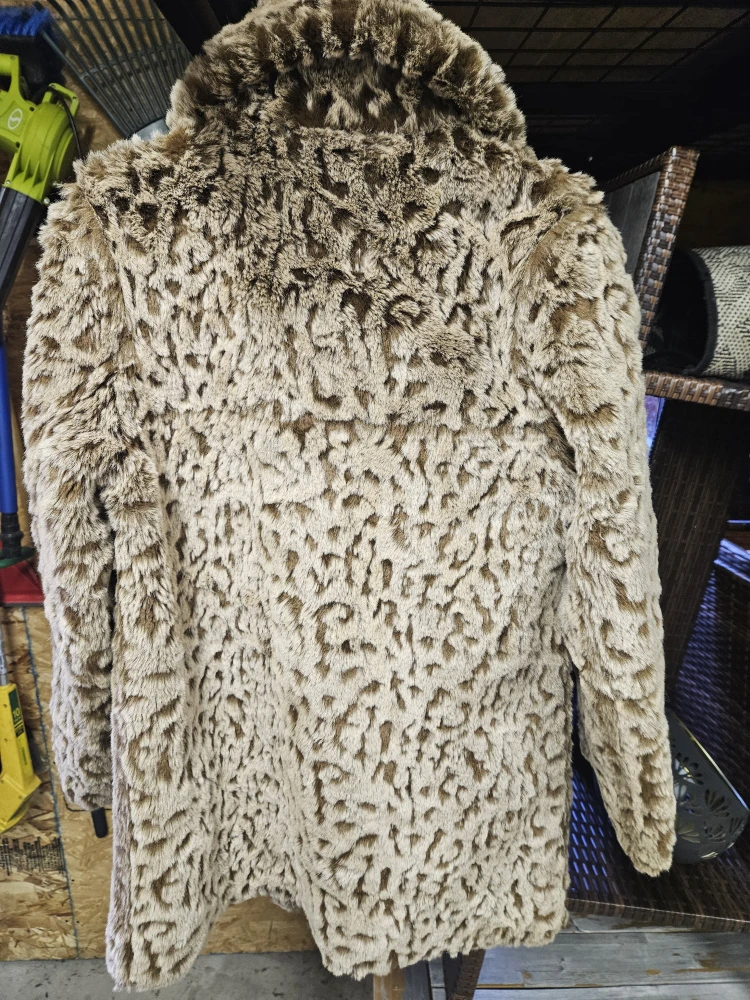 Dennis Basso Faux Fur Coat - Size XS - photo 3