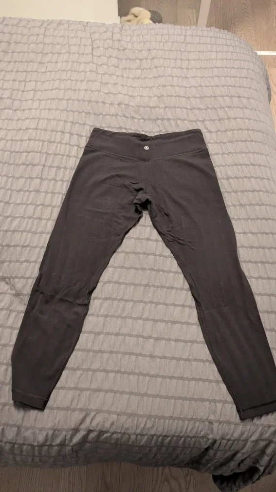Lululemon Black Wunder Leggings size 8