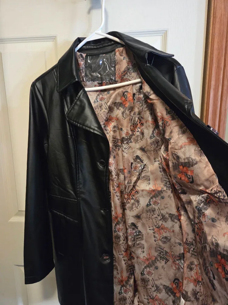 Women Black Coat image indicator(2)