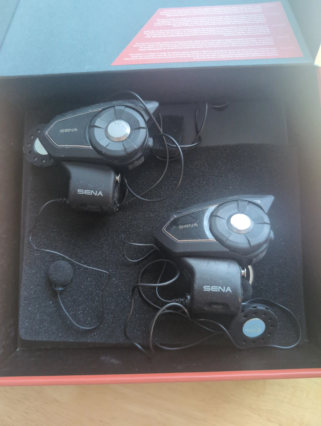 Sena 30K Motorcycle Bluetooth Communication System - Dual