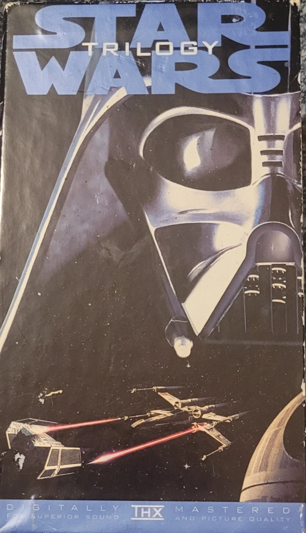 Star Wars Trilogy & Star Trek IV VHS Tapes