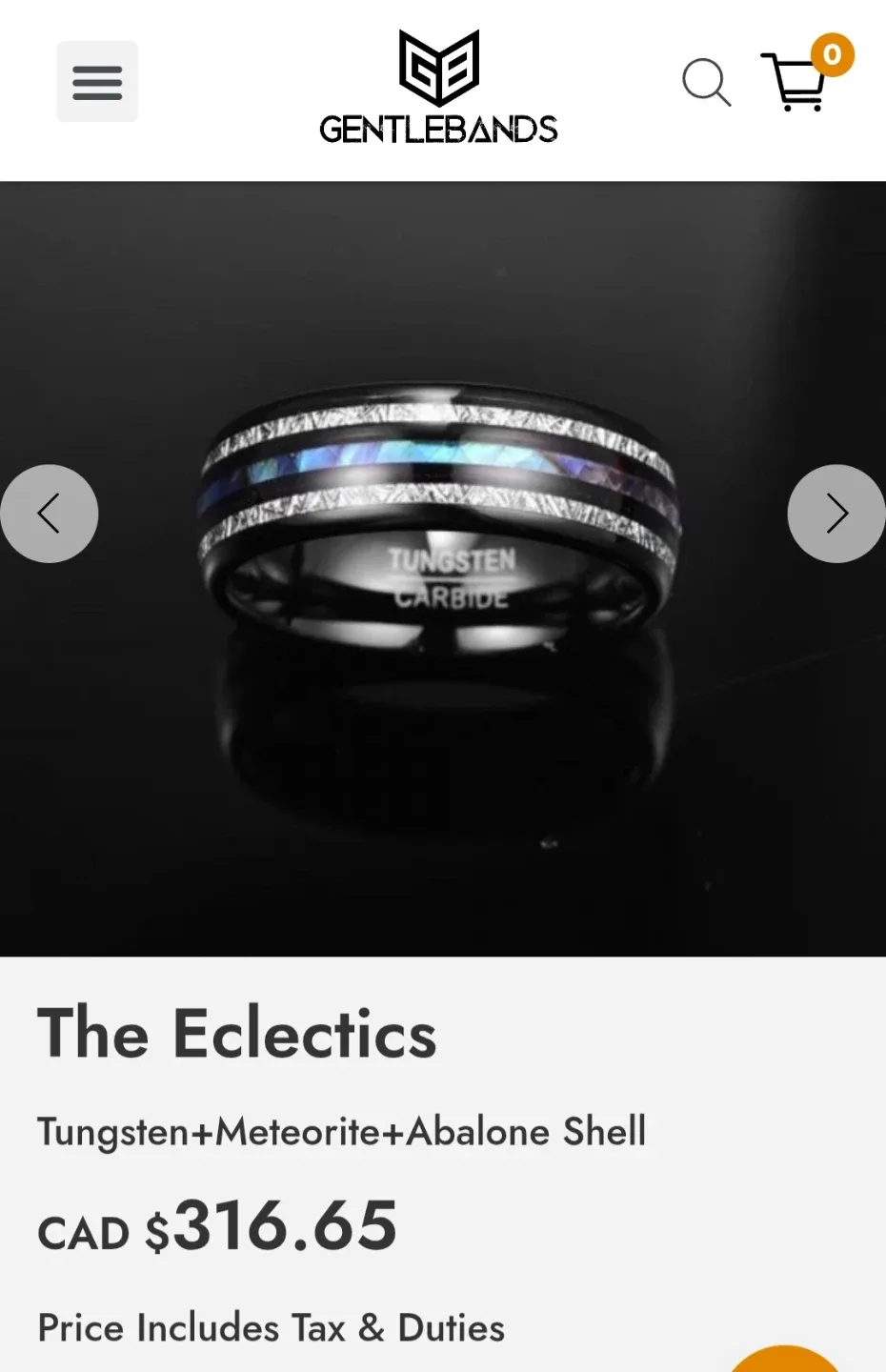 Gentle Bands The Eclectics Ring