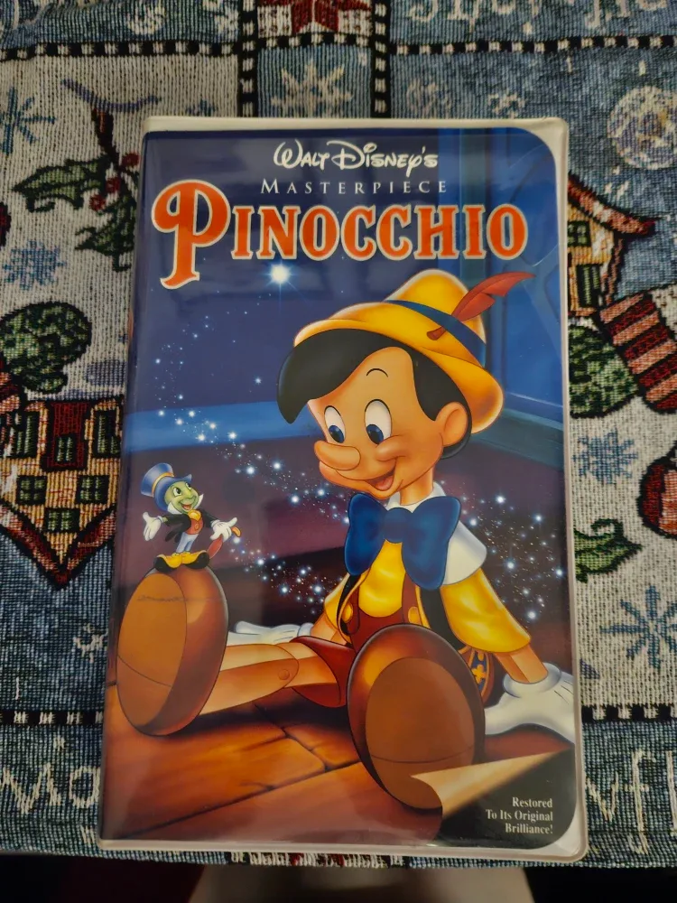 Walt Disney's Pinocchio VHS Tape