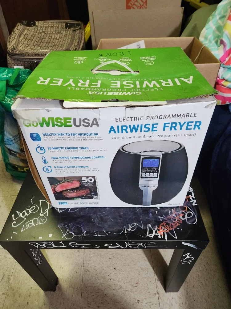 GoWISE USA Airwise Fryer 3.7 Quart