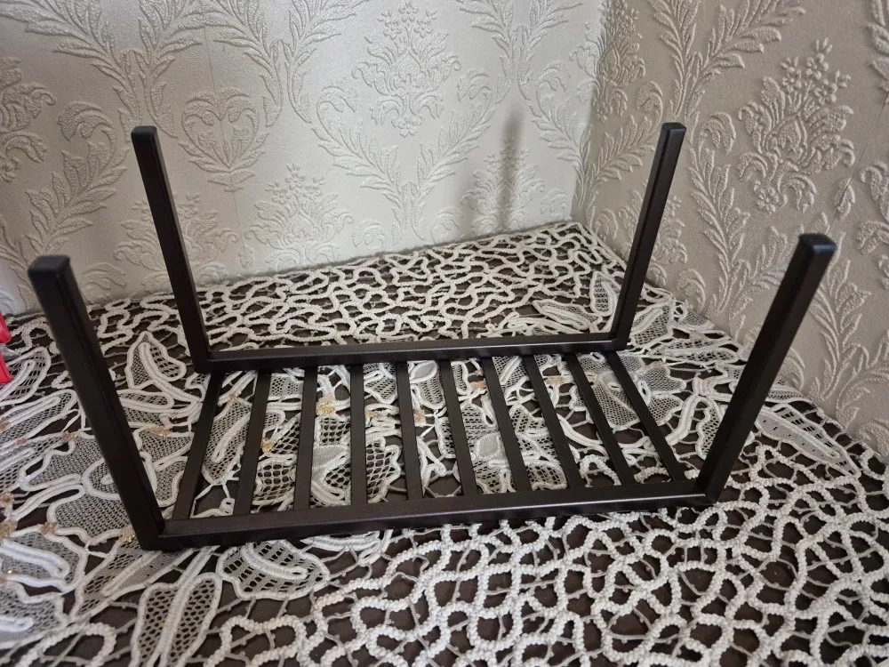 Brown Metal Shelf - 11x6x5 inches image indicator(6)